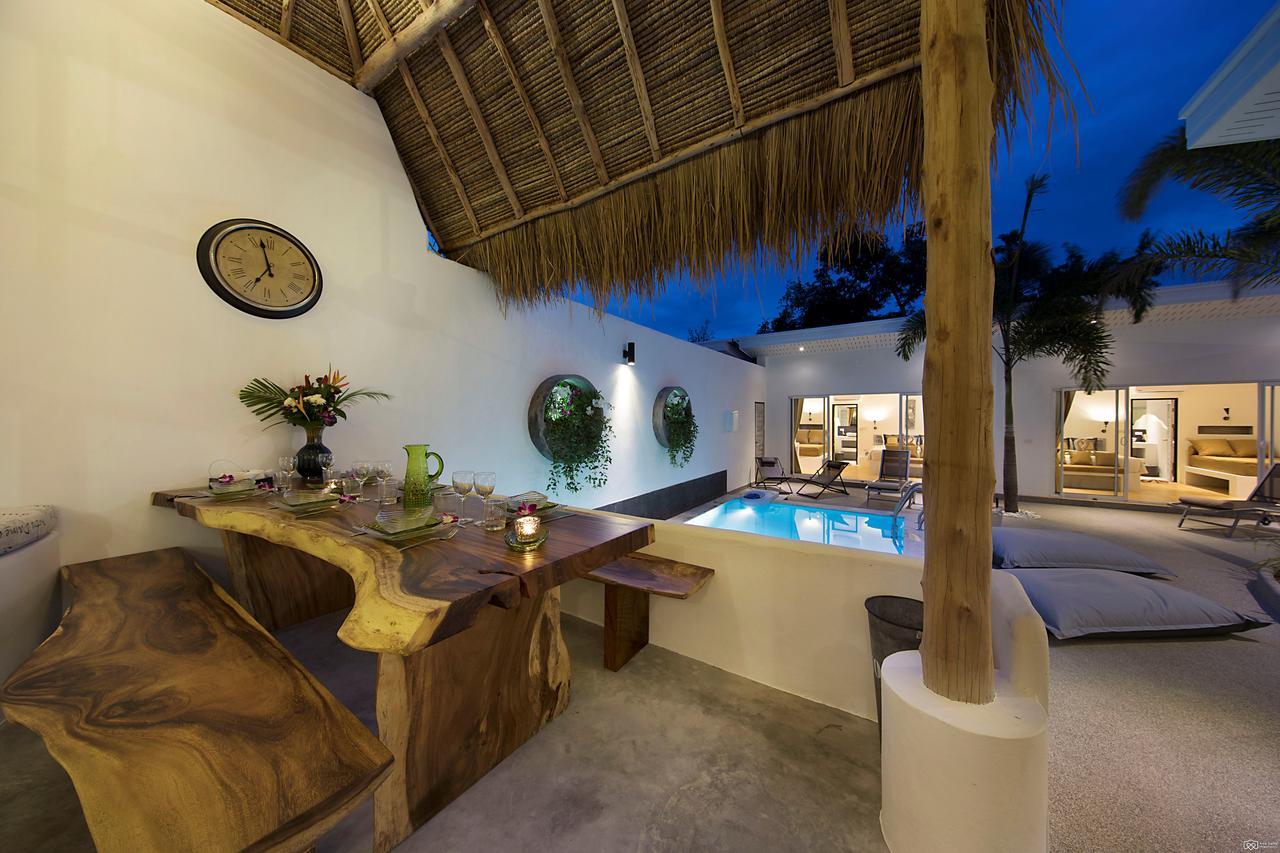 Aditaya Pool Beach Villas Bophut Exterior foto